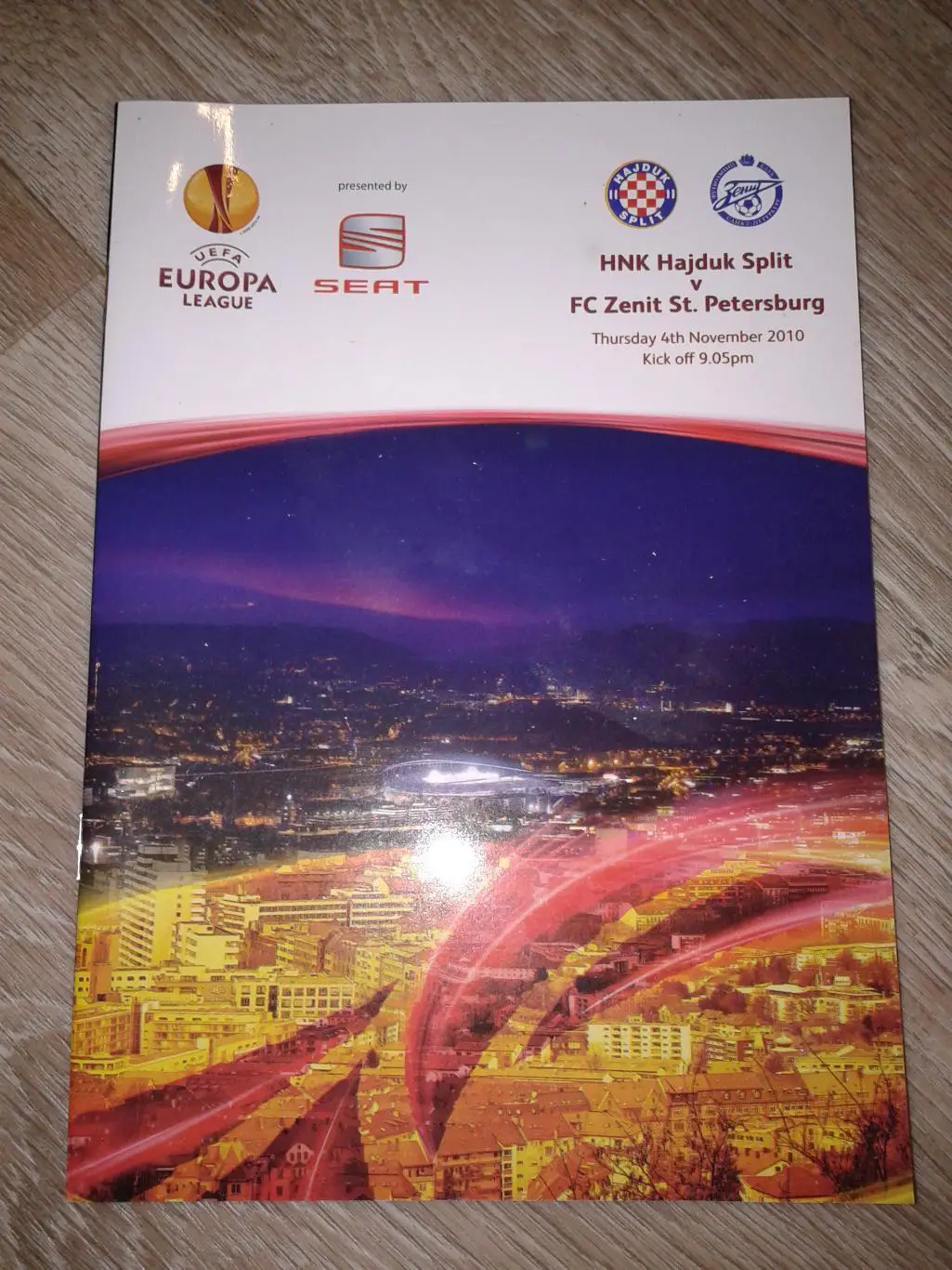 2010 Хайдук-Зенит Санкт-Петербург