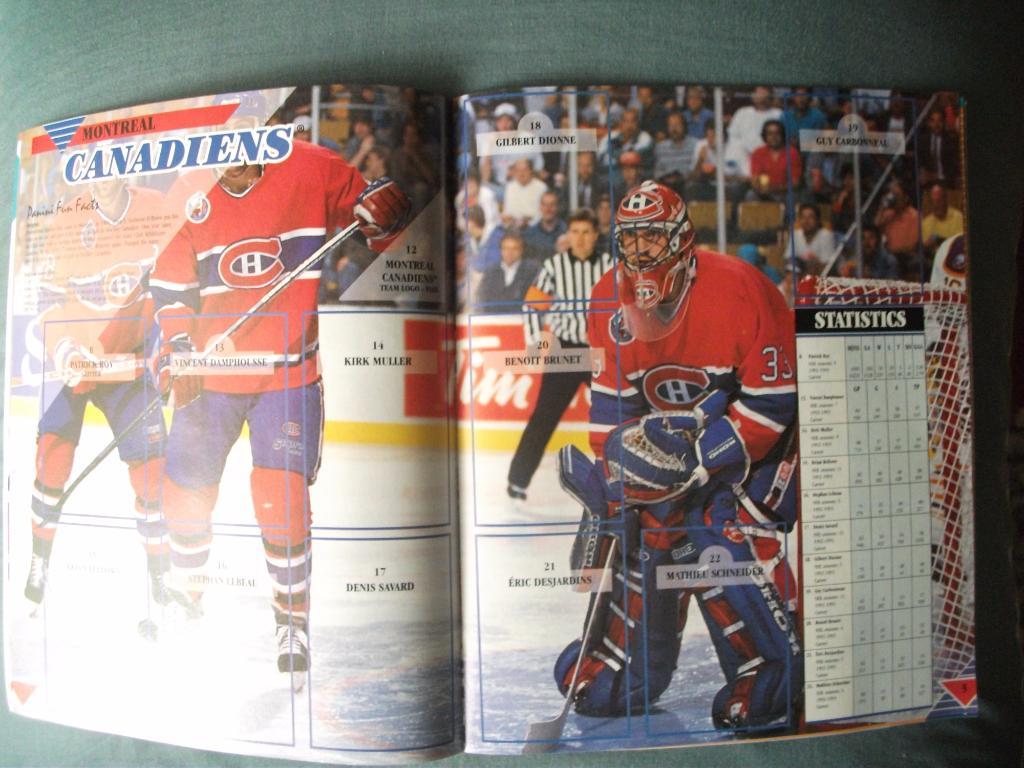 Альбом для наклеек Panini NHL 1993-94 1