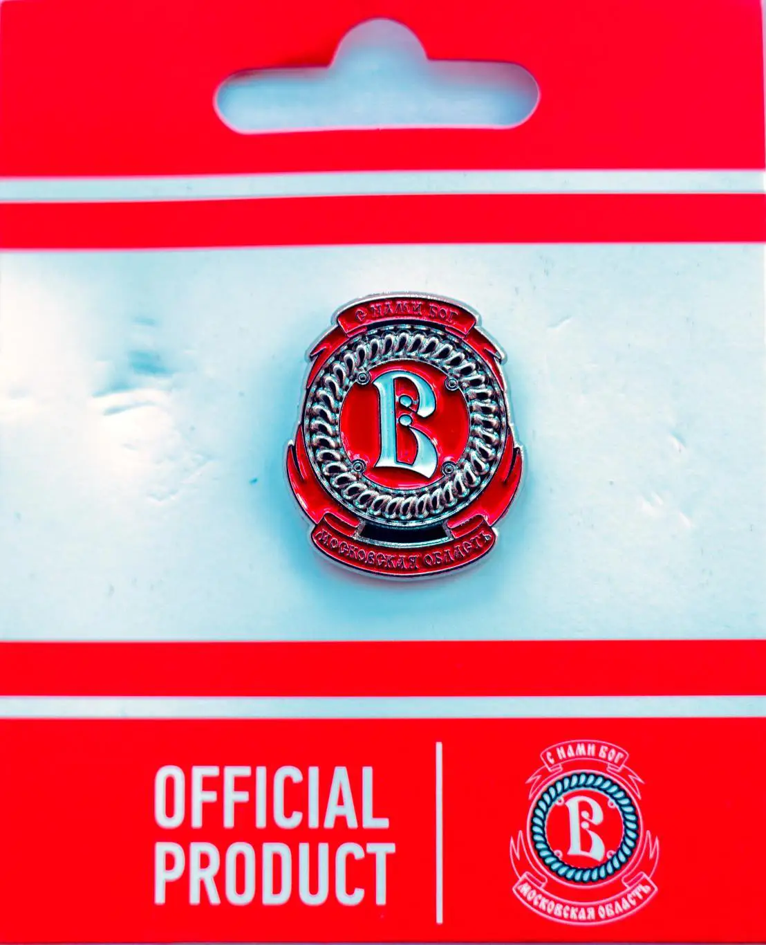 Значок КХЛ ХК Витязь лого