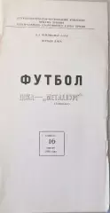 Чемпионат СССР-1988 (первая лига). ЦСКА Москва - Металлург Зп 16.04.1988