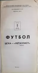 Чемпионат СССР-1987. ЦСКА Москва - Металлист 02.04.1987