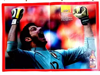 Постер Франческо Тольдо (Италия), журнал Мой футбол