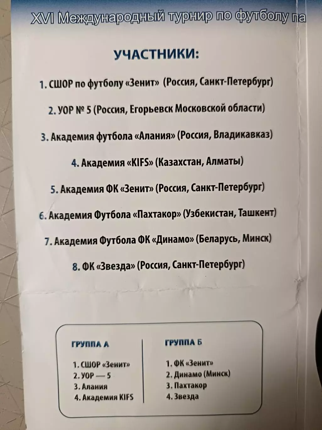 Международный турнир памяти Борис Левина-Когана-2024 (СПб) 1