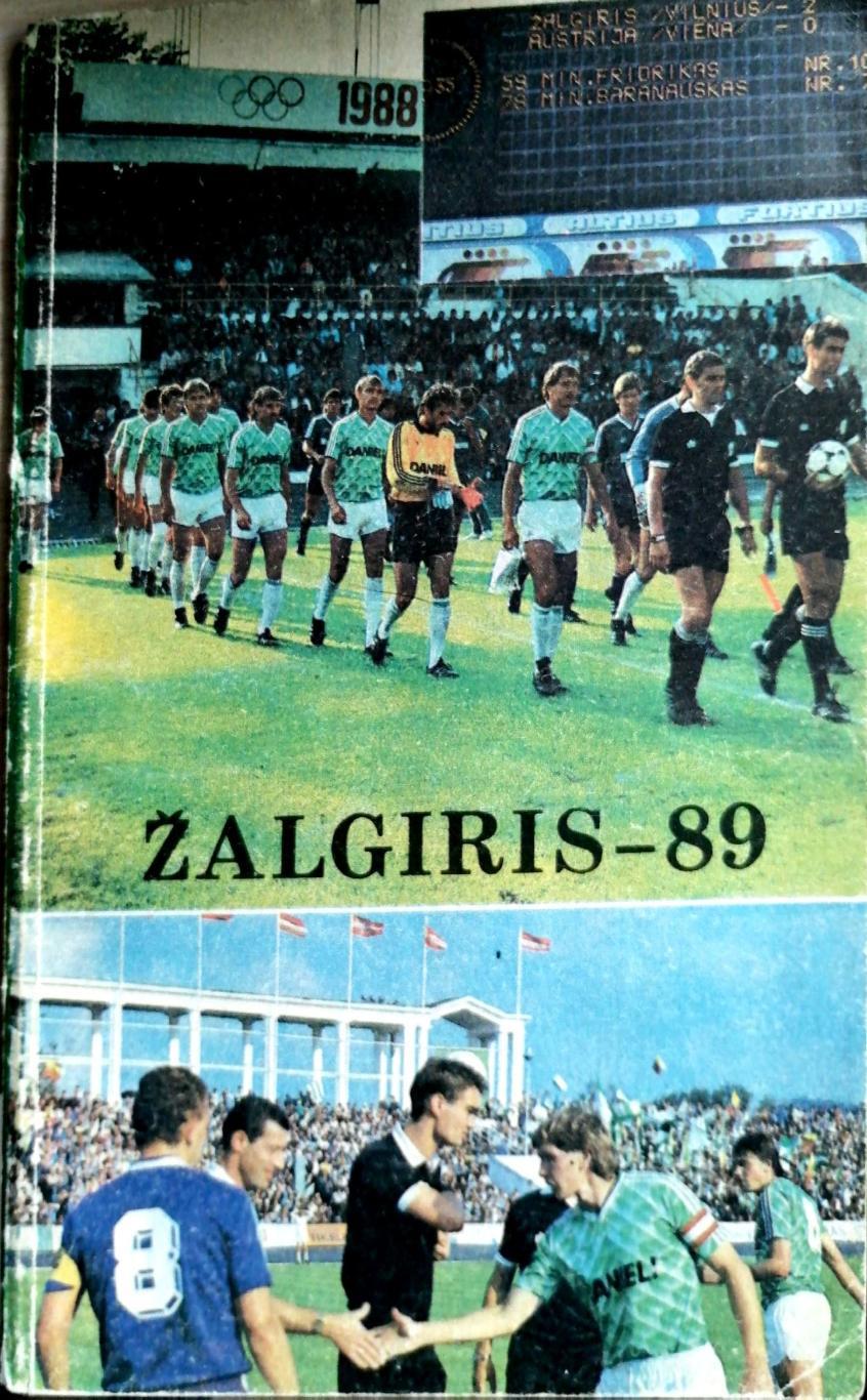 Календарь-справочник. Вильнюс 1989 (литовский язык)