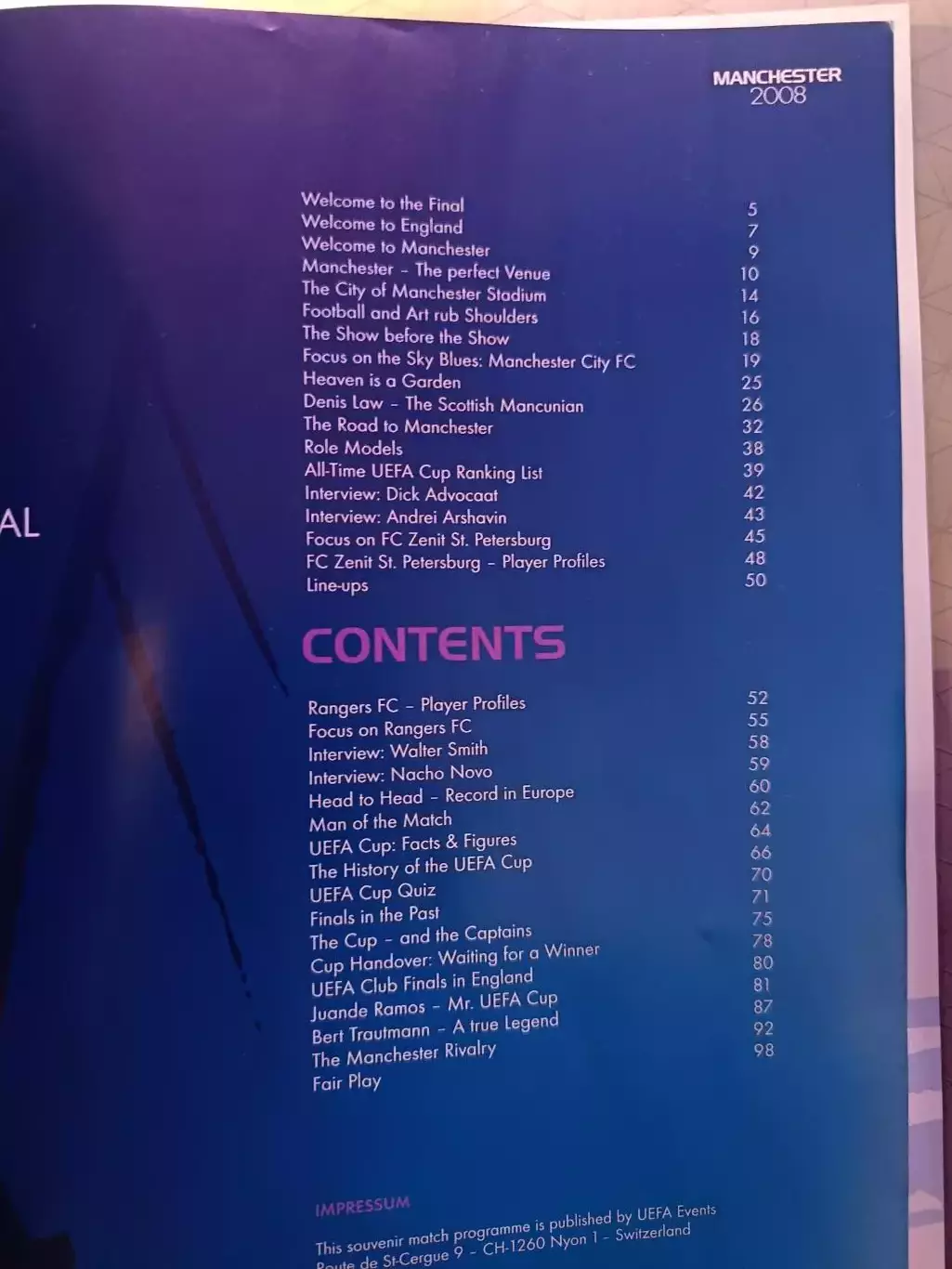 Кубок УЕФА-2007/08. Финал. Зенит - Рейнджерс. 14.05.2008 1