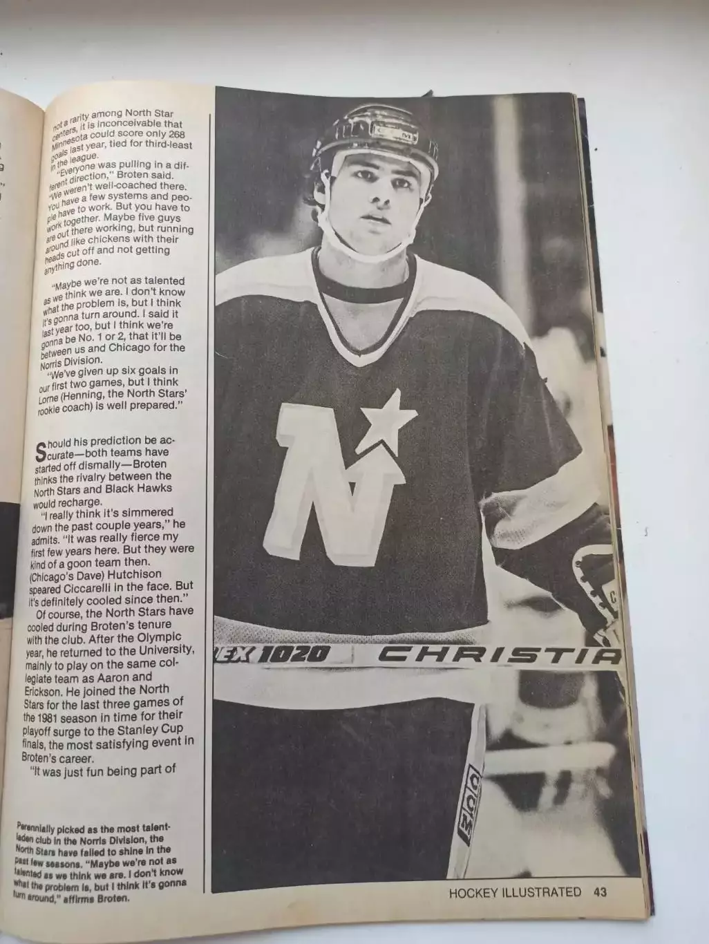 Хоккей, Hockey Illustrated февраль 1986 . NHL 2