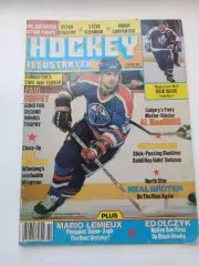 Хоккей, Hockey Illustrated февраль 1986 . NHL