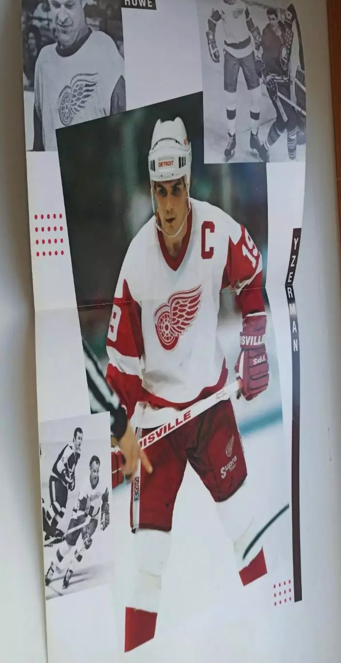 Detroit Red Wings Детройт Ред Уингз NHL YEARBOOK 89-90 1