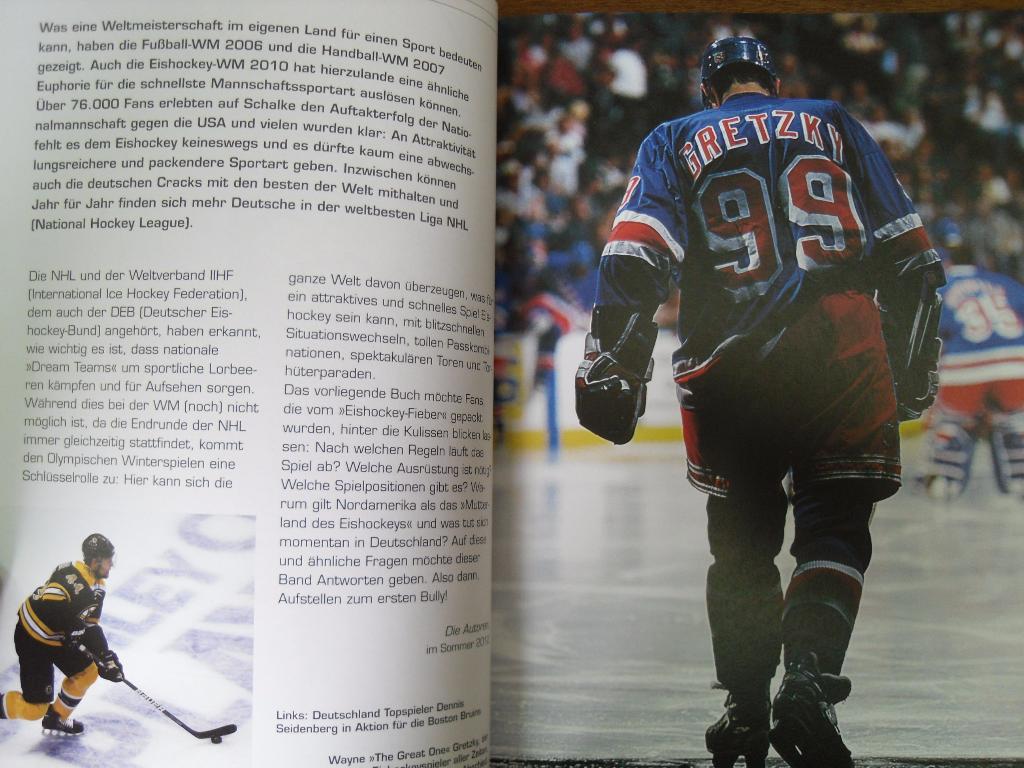 EISHOCKEY глянцевая книга хоккей из Германии. 4