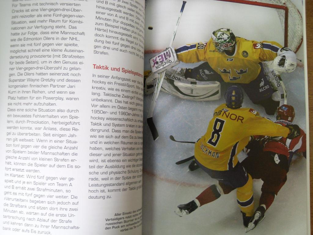 EISHOCKEY глянцевая книга хоккей из Германии. 5