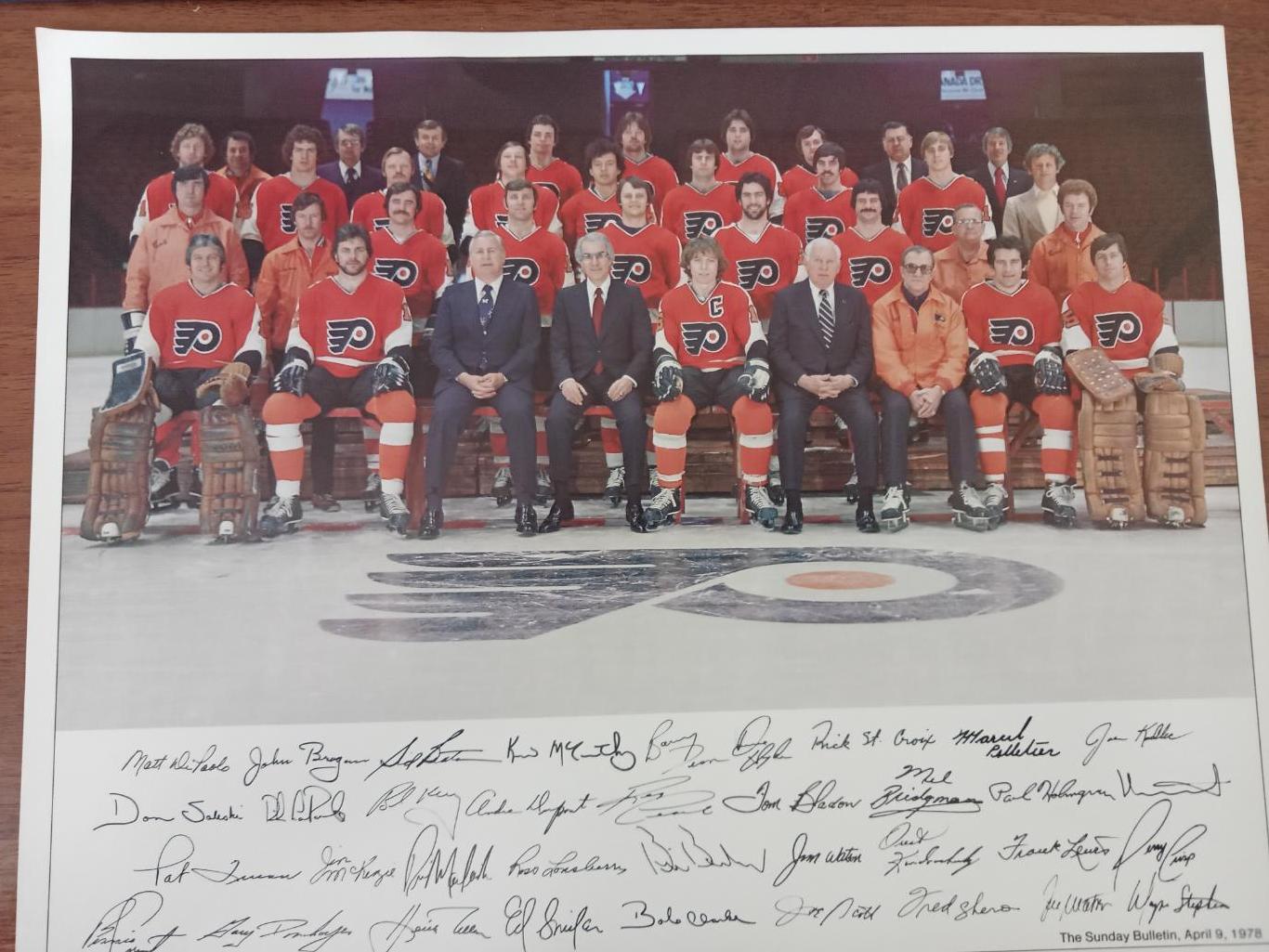 Филадельфия. Philadelphia flyers. хоккей. 1978