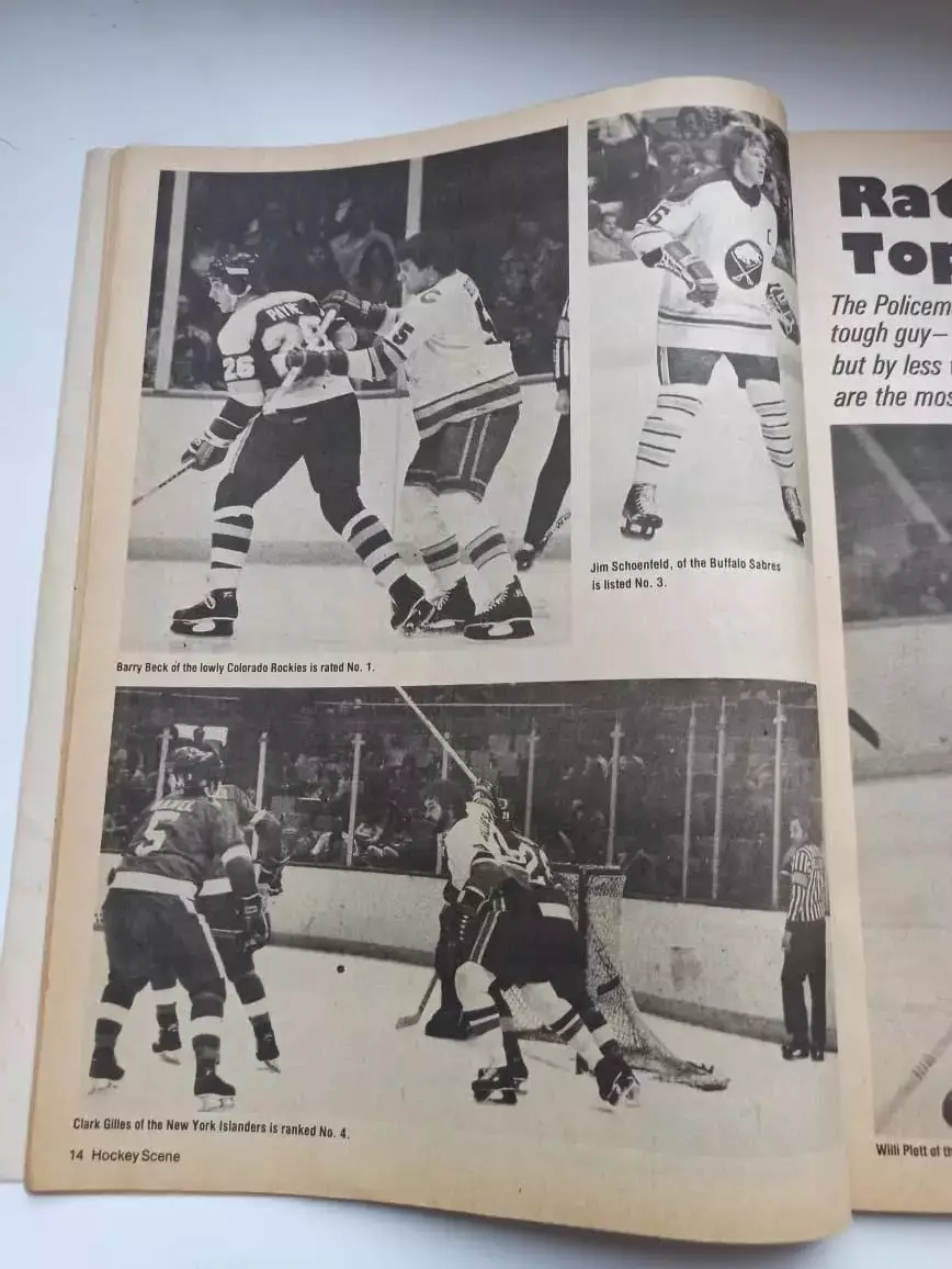Хоккей,Hockey Scene 1979-1980 . NHL 4