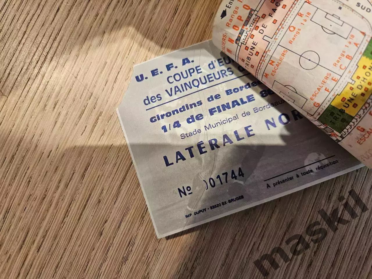 04.03.1987 Бордо - Торпедо Москва Кубок кубков 2 разных билета! 1