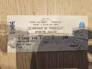 13.02.2008 Олимпик Марсель - Спартак Москва билет