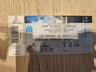 15.09.2010 Олимпик Марсель - Спартак Москва билет