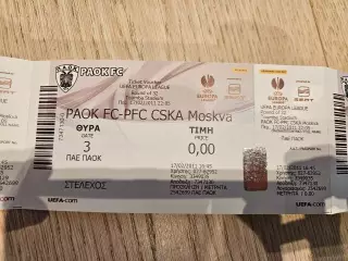17.02.2011 ПАОК Салоники - ЦСКА Москва Билет 3