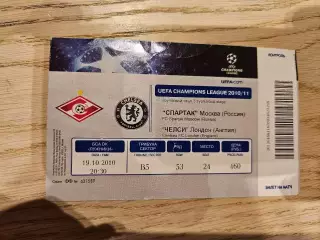 19.10.2010 Спартак Москва - Челси Лондон Билет