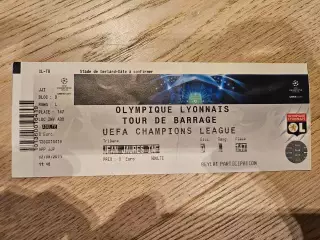 16.08.2011 Олимпик Лион - Рубин Казань билет 2