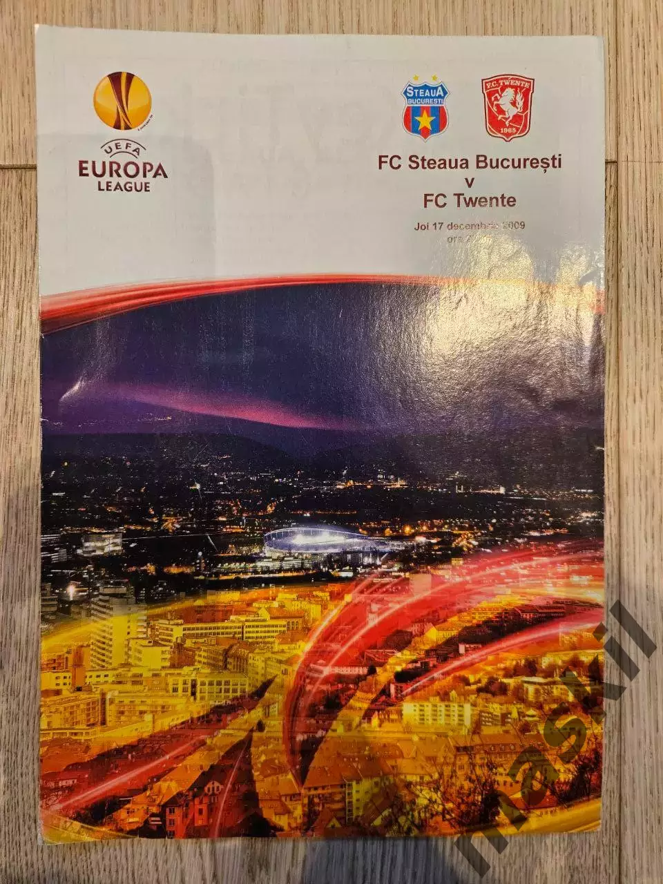 17.12.2009 Стяуа Бухарест - Твенте 2