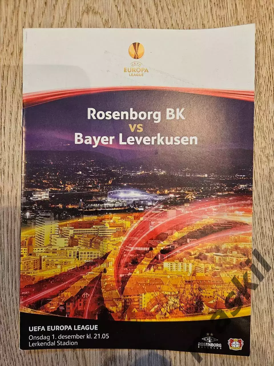 01.12.2012 Русенборг Тронхейм - Байер 04 Леверкузен