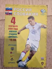 04.09.2004 Россия - Словакия