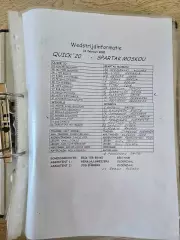 24.02.2005 Спартак Москва - Квик '20 Информационный лист копия