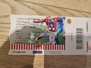 21.07.2011 Тромсе - Пакш Билет