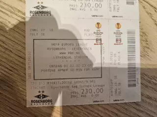 01.12.2010 Русенборг Тронхейм - Байер Леверкузен Билет
