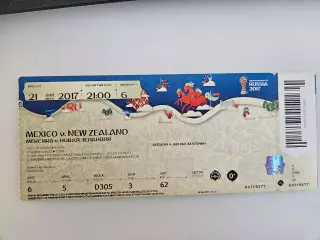 21.06.2017 Мексика - Новая Зеландия матч №6 Кубок Конфедераций билет