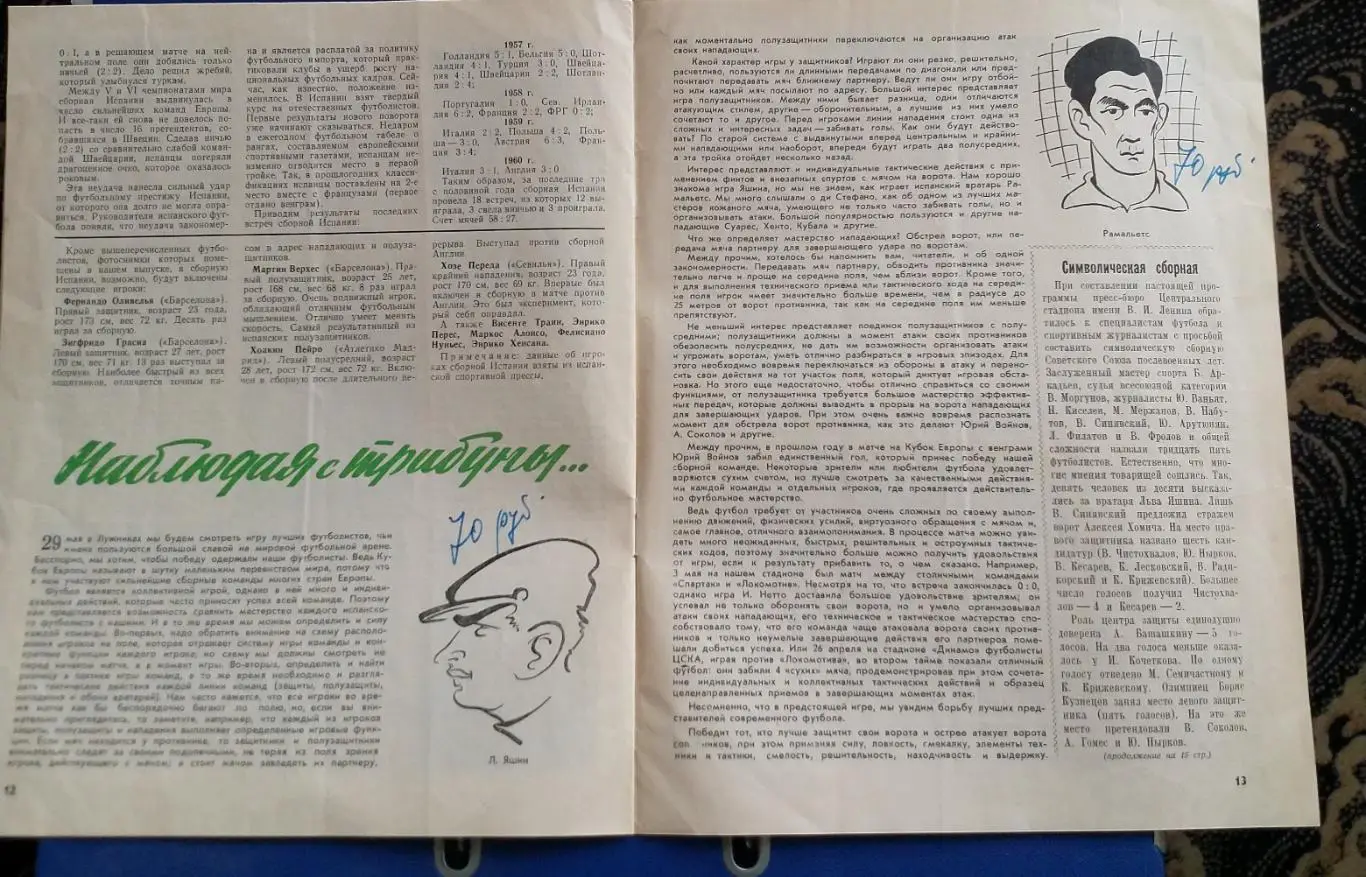 СССР -Испания 1960 6