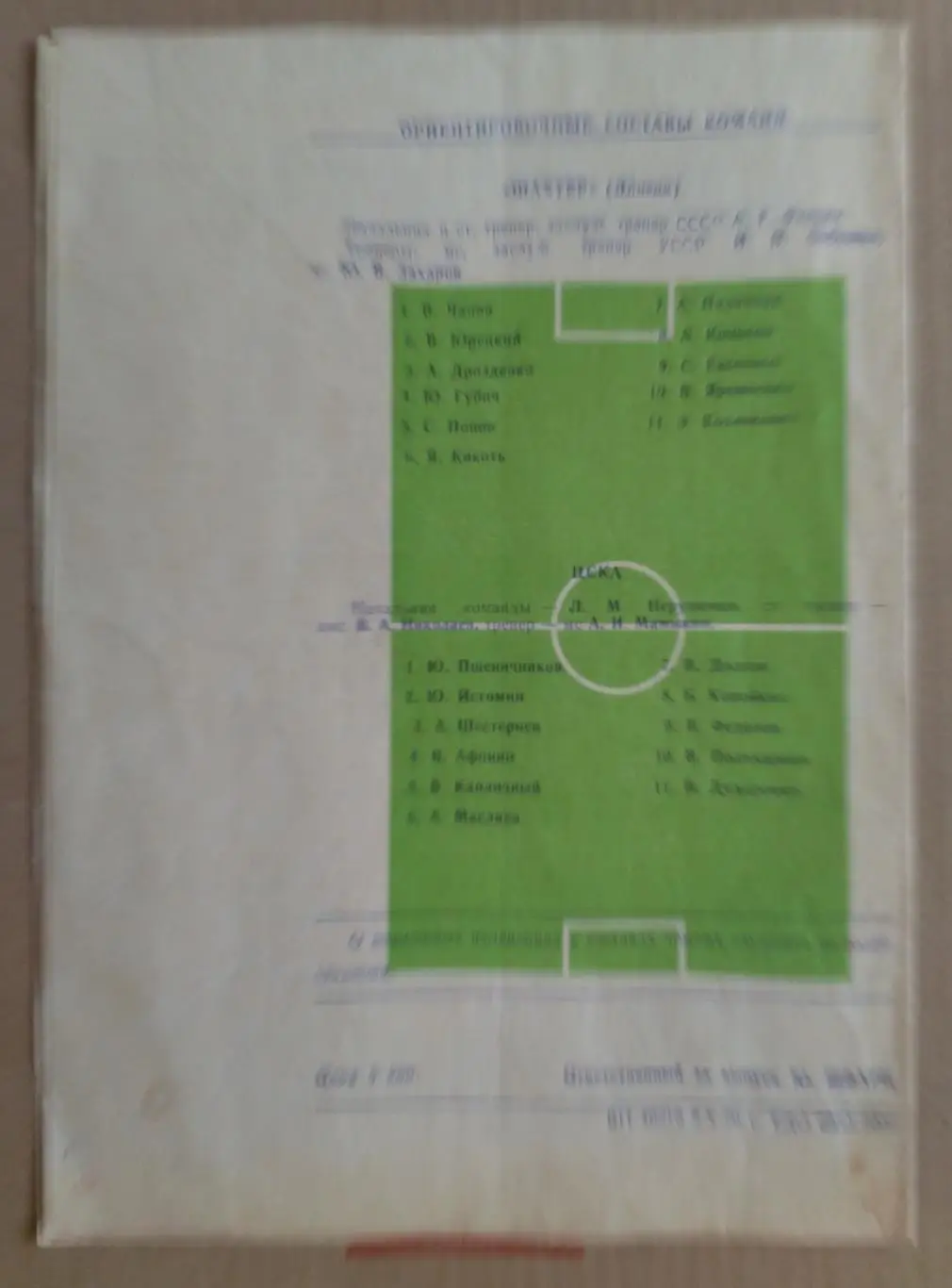 Шахтер Донецк - ЦСКА Москва 1970 2