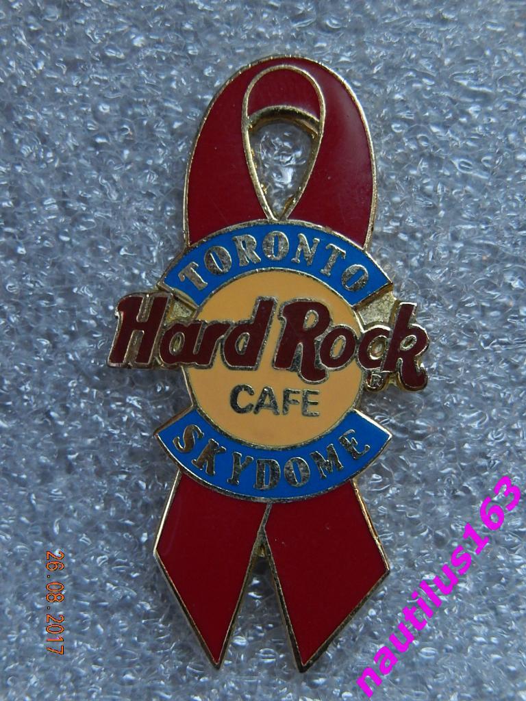 Знак Hard Rock Cafe. Торонто. Канада. АнтиСпид