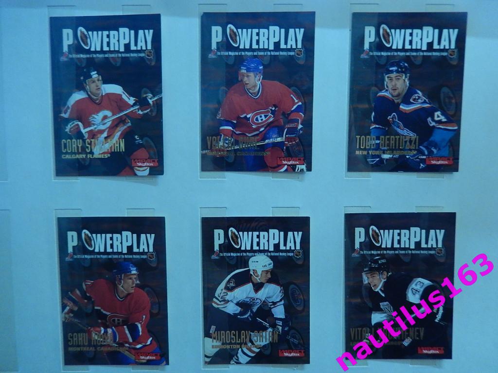 Коллекционные хоккейные карточки. НХЛ 1996. SkyBox USA. 3.