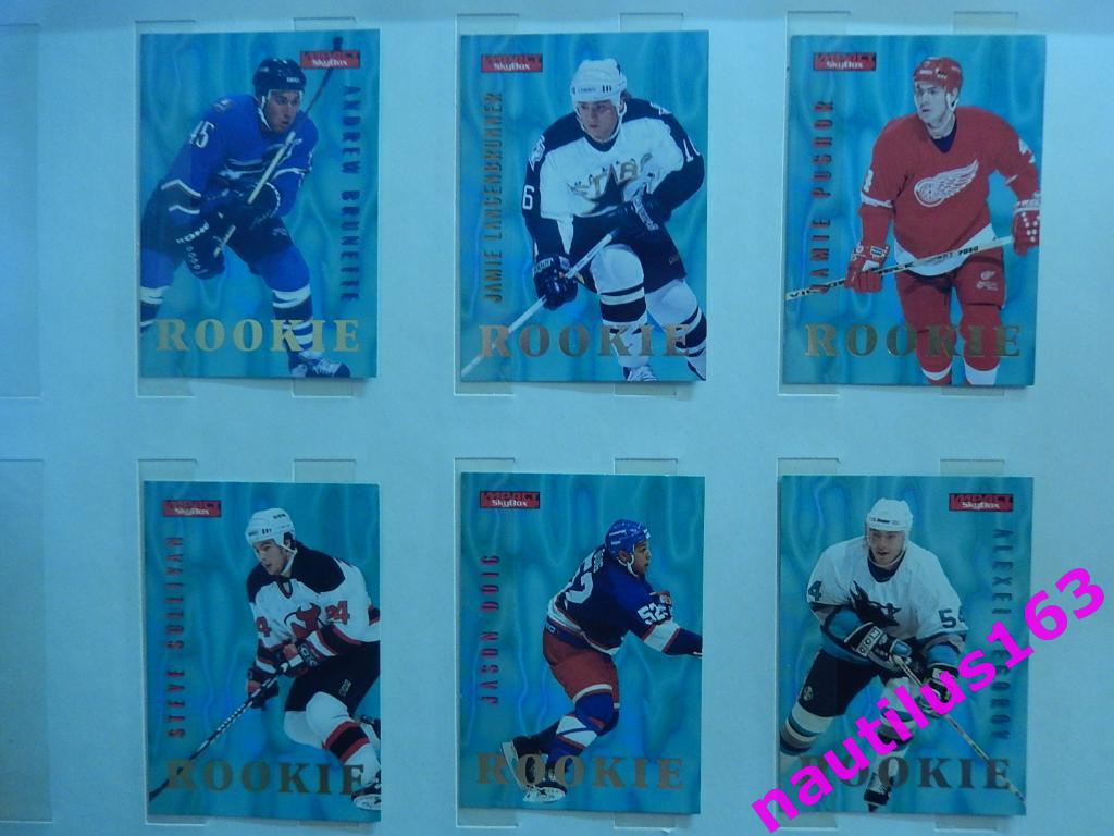 Коллекционные хоккейные карточки. НХЛ 1996. SkyBox USA. 4.