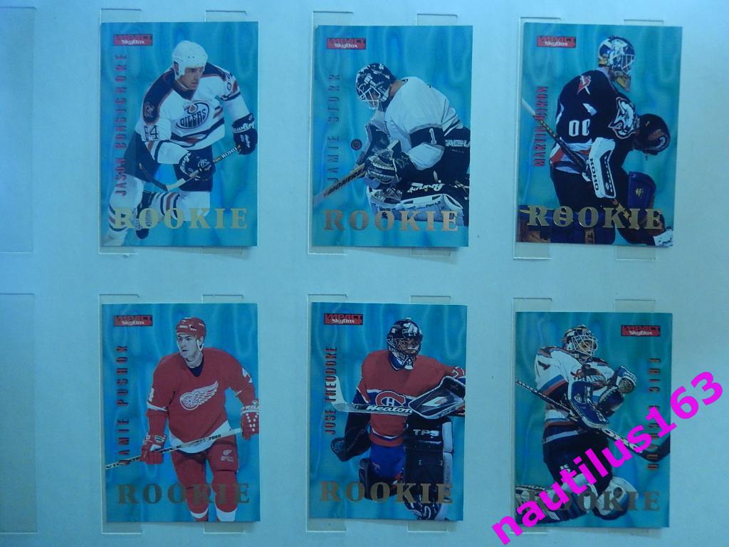 Коллекционные хоккейные карточки. НХЛ 1996. SkyBox USA. 5.