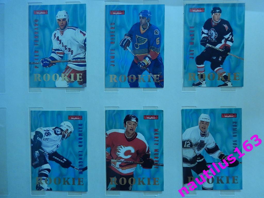 Коллекционные хоккейные карточки. НХЛ 1996. SkyBox USA. 6.