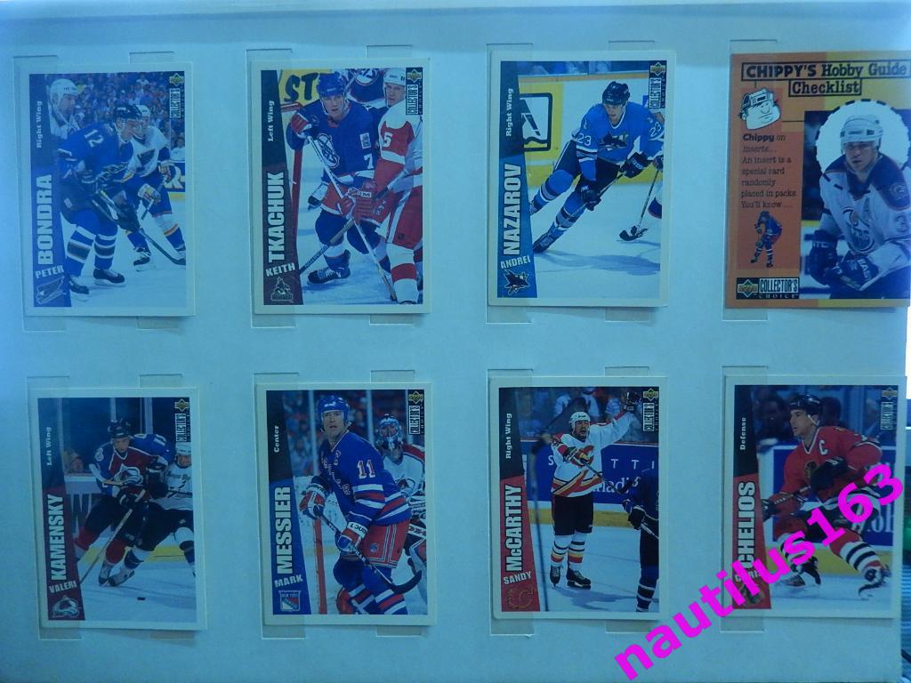 Коллекционные хоккейные карточки. НХЛ 1996. Uper Deck. USA. 8.