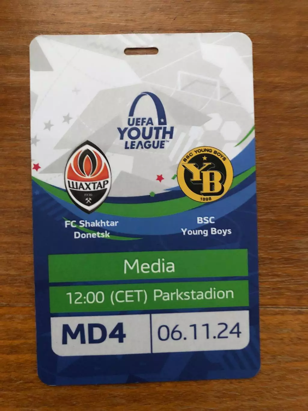 Акция! Все по 5 грн! Шахтер Донецк (U-19) - Янг Бойз Швейцария (U-19).06.11.2024