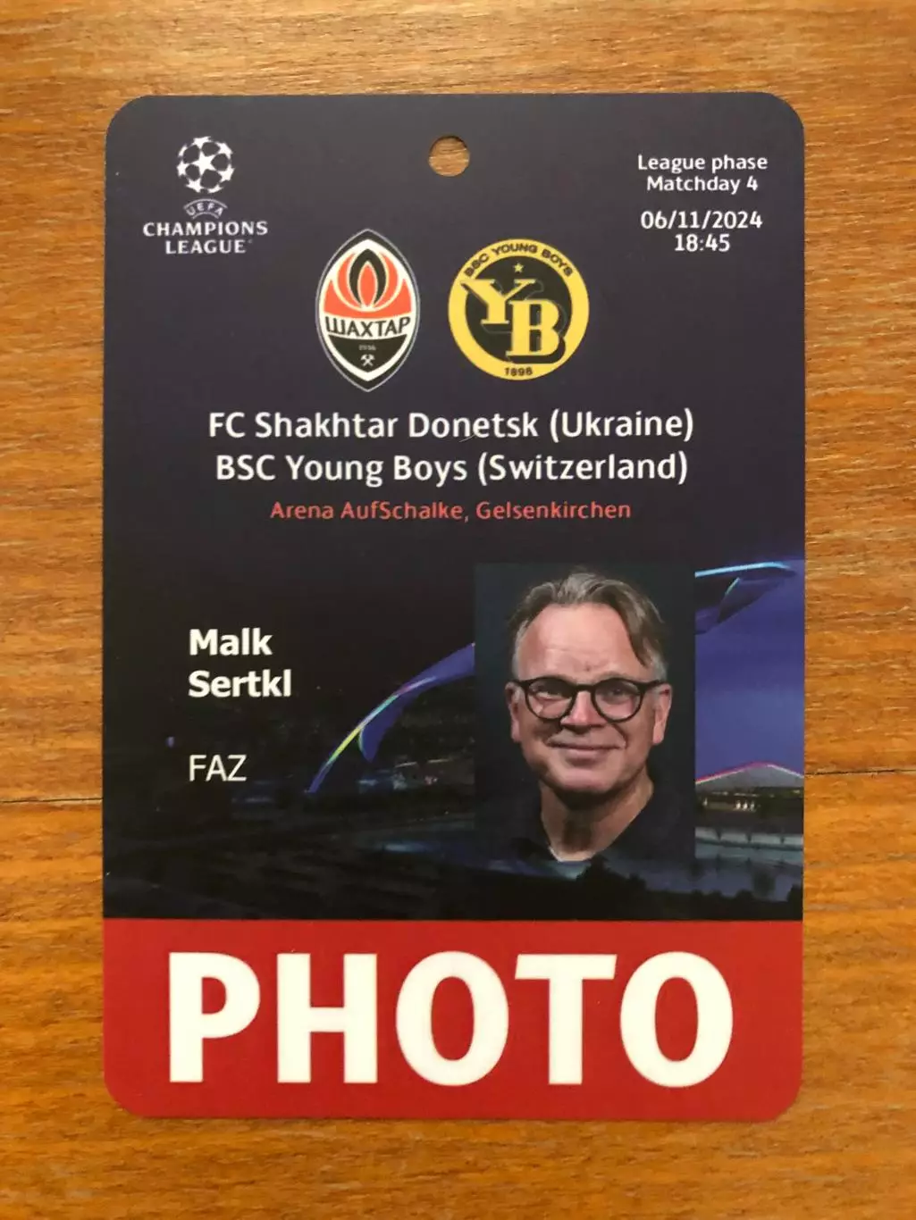 Акция! Все по 5 грн! Шахтер Донецк - Янг Бойз Швейцария 06.11.2024.