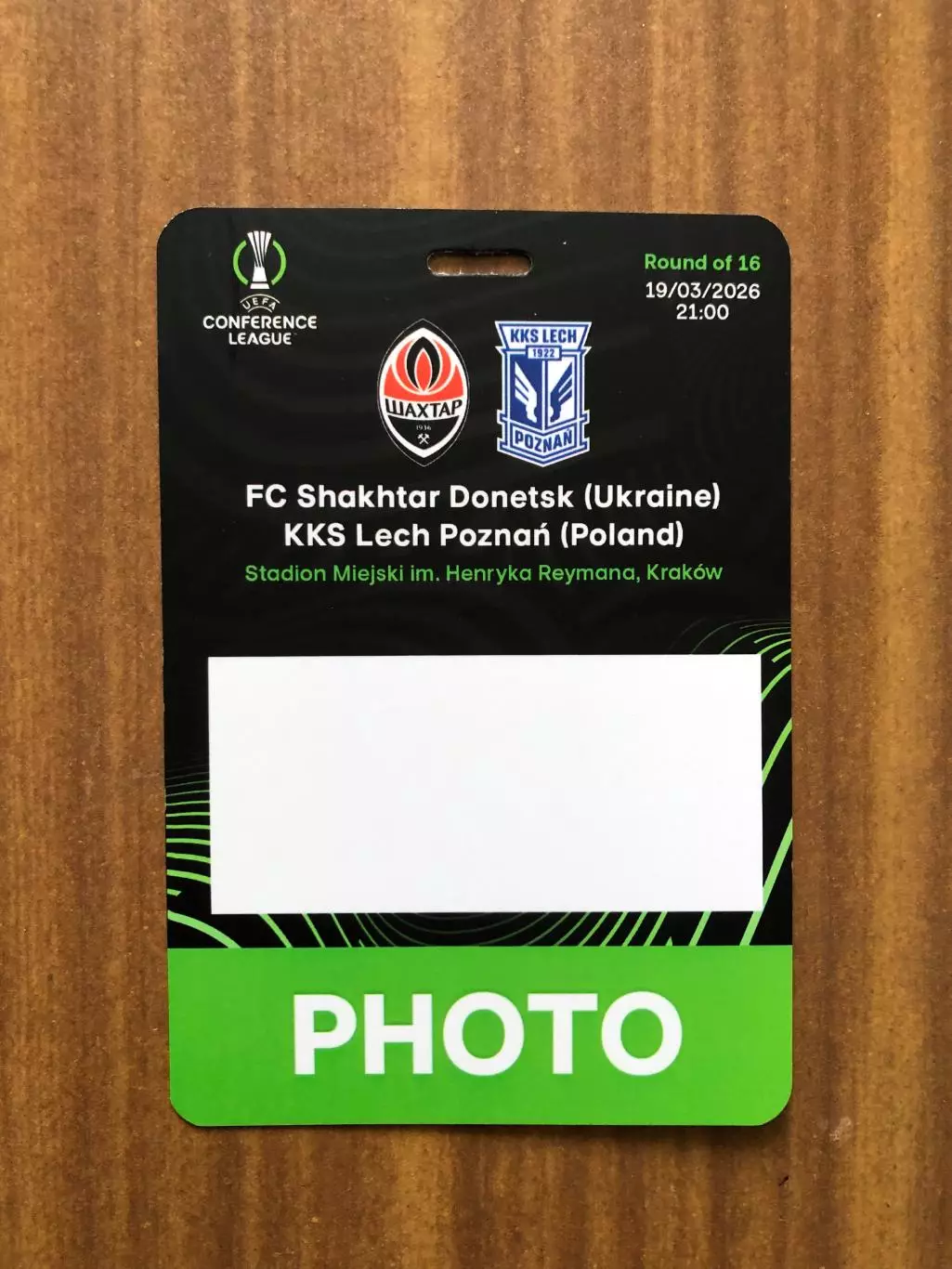 Шахтер Донецк - Лех Познань (Польша). 19.03.2026