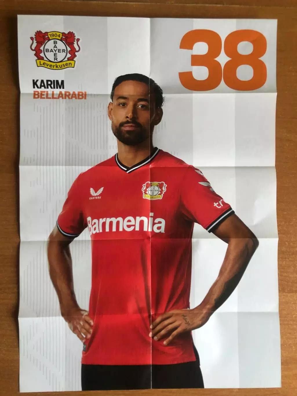 Байер Леверкузен (Германия) - Монако (Франция). Лига Европы. 16.02.2023. Постер 1