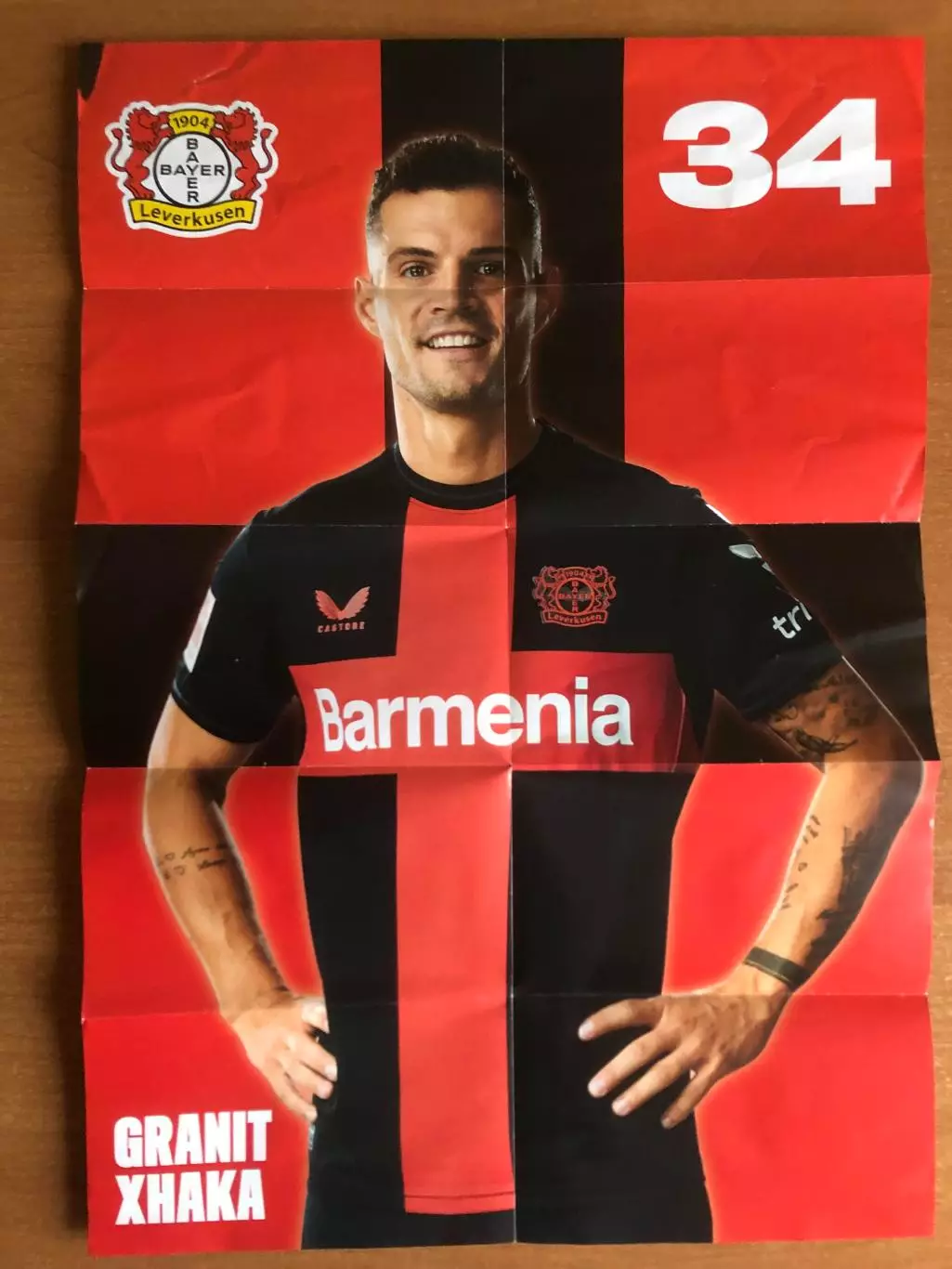 Байер Леверкузен - Боруссия Дортмунд. 03.12.2023. Постер 1