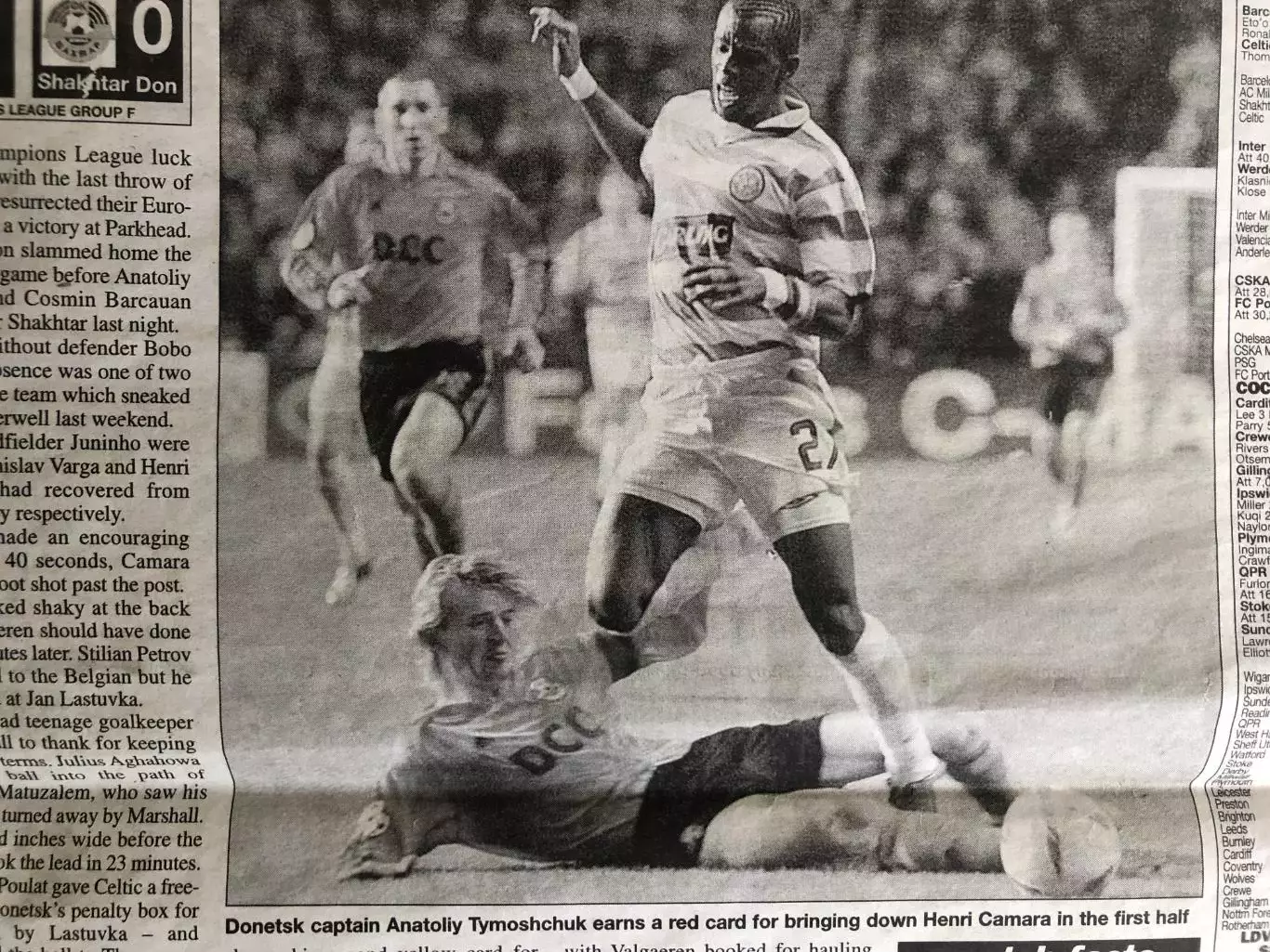 Селтик Глазго - Шахтер Донецк. 02.11.2004 2