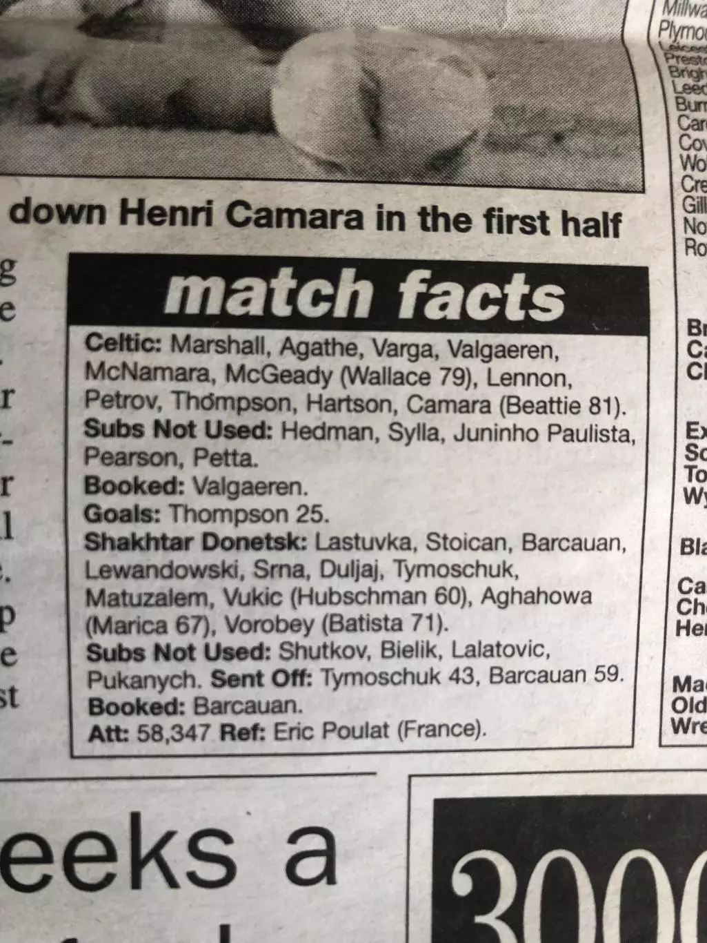 Селтик Глазго - Шахтер Донецк. 02.11.2004 4