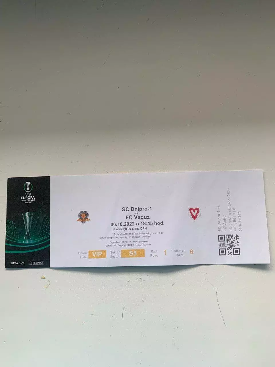 Днепр-1 - Вадуц. 06.10.2022