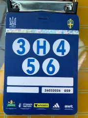 Украина - Швеция. 26.03.2026