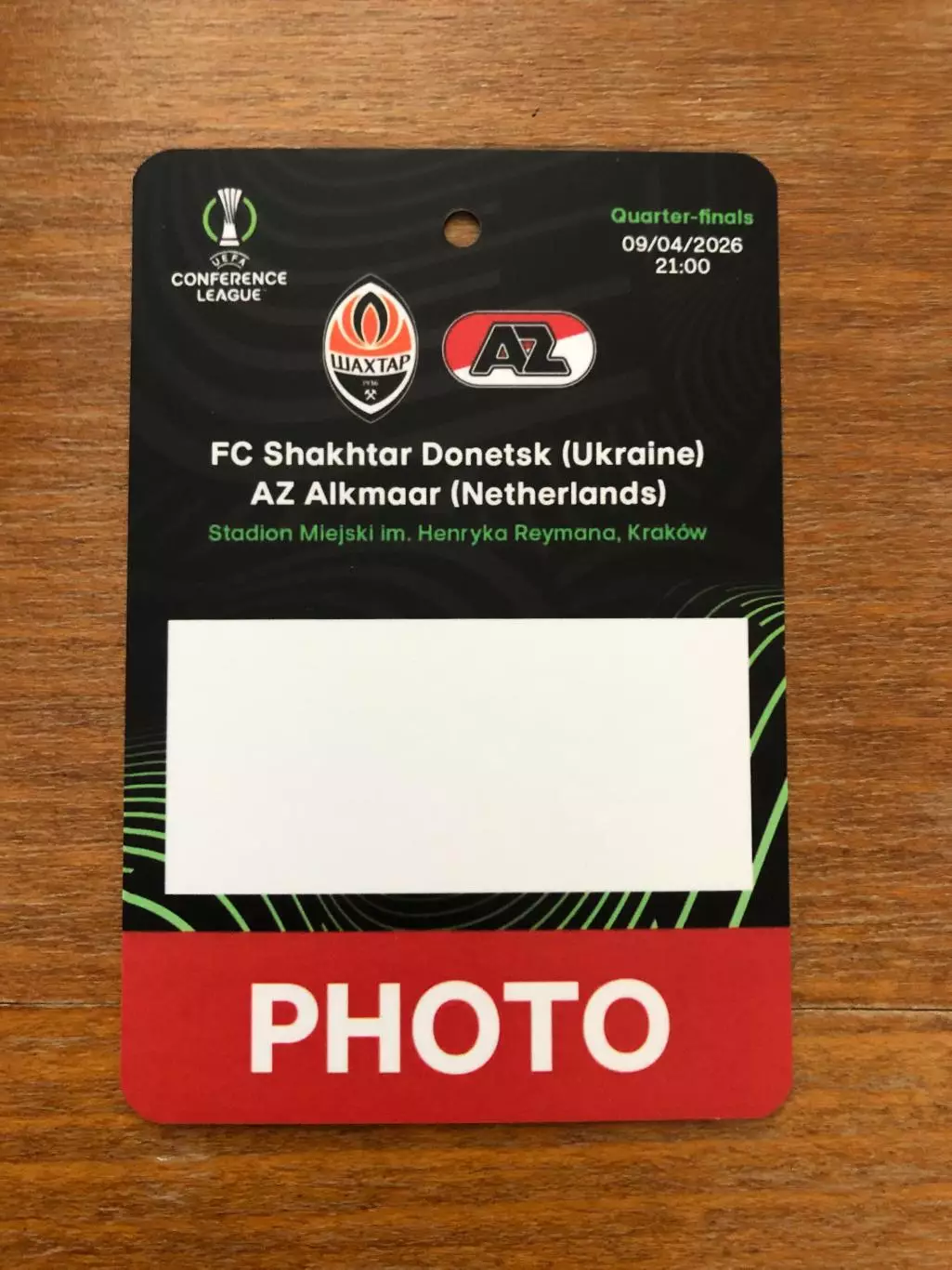 Шахтер Донецк - АЗ Алкмаар. 09.04.2026