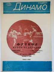Динамо Киев - Металлист Харьков. 29.08.1987. Кубок федерации