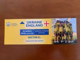 Украина - Англия. Женщины. 03.03.2026