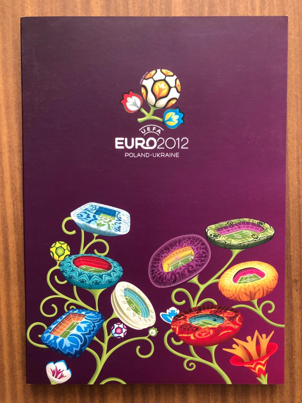 Евро-2012. Брендированный блокнот для записей (официальный продукт УЕФА)